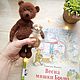 Медведь вязанный. Мягкие игрушки. PersimonKnit. Ярмарка Мастеров.  Фото №5