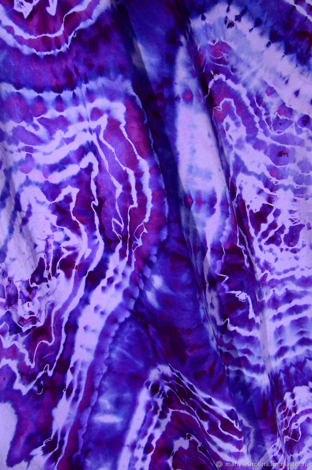 Платье футболка тай-дай купить в интернет-магазине Ярмарка Мастеров по ...