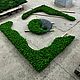 Стена из мха Инь Янь 2*2м. Панно. Green.Box. Ярмарка Мастеров.  Фото №5