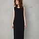 Платье макси Total black. Платья. elev_brand. Ярмарка Мастеров.  Фото №4