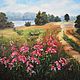 Summer landscape 'Kiprei', oil painting on canvas 40h50 cm, Pictures, Moscow,  Фото №1