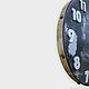 Часы «Луна» настенные деревянные 30 см (бесшумные) лофт. Часы классические. Мастерская 'Крона'. Ярмарка Мастеров.  Фото №5
