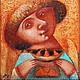 "Ангел с чашей", авторская печать, Картины, Новороссийск,  Фото №1