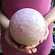 4 kg!The ball is Rose quartz.Collectible minerals.For interior, Ball, Moscow,  Фото №1