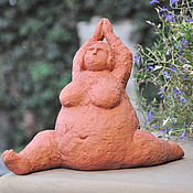 Дача и сад handmade. Livemaster - original item Ideal forms No. №9 figurine of a woman yoga pose abstraction. Handmade.