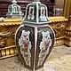 Винтаж:  Старинные парные вазы с крышкой. Вазы винтажные. Антиквариат и Винтаж. Ярмарка Мастеров.  Фото №7