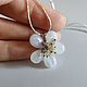 Подвеска "Moon flower". Подвеска. Nadin-beads. Ярмарка Мастеров.  Фото №4