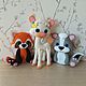 Игрушка из фетра Енот. Мягкие игрушки. Наталья Макарова (Wool magic). Ярмарка Мастеров.  Фото №5