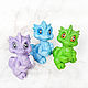 Handmade Dragon Pinky soap for the New Year as a gift symbol of the year, Soap, Moscow,  Фото №1