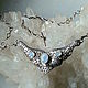 Suspension: pendant with moon stones (adolari). Pendants. Garuda. Online shopping on My Livemaster.  Фото №2