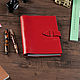 Заказать Leather Notebook Glider Diary on rings. KulikovCraft. Ярмарка Мастеров. . Diaries Фото №3