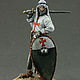 Tin soldier 54 mm. in the painting. Middle Ages Crusader Knight. Model. miniatjuraa-mi (miniatjuraA-Mi). Online shopping on My Livemaster.  Фото №2