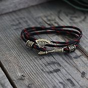 Украшения handmade. Livemaster - original item Paracord bracelet-Viking Axe. Handmade.