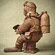 Ceramic figurine ' Diver on vacation'. Figurines. a-studio. Online shopping on My Livemaster.  Фото №2
