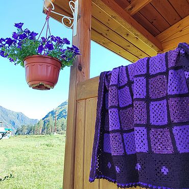 Пледы ручной работы. Ярмарка Мастеров - ручная работа Плед шерстяной Магия. Handmade.