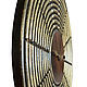 A wall clock . 'Old gold'. 'Gold of the Incas'. Watch. LogoClock. Online shopping on My Livemaster.  Фото №2
