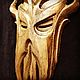 Miraak mask from the game Skyrim. Interior masks. Amberwood (AmberWood). My Livemaster. Фото №6