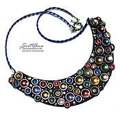 Украшения handmade. Livemaster - original item Collar de color (300) joyería de diseñador. Handmade.