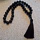 Black agate rosary 33 beads. Rosary. marusjy. Online shopping on My Livemaster.  Фото №2