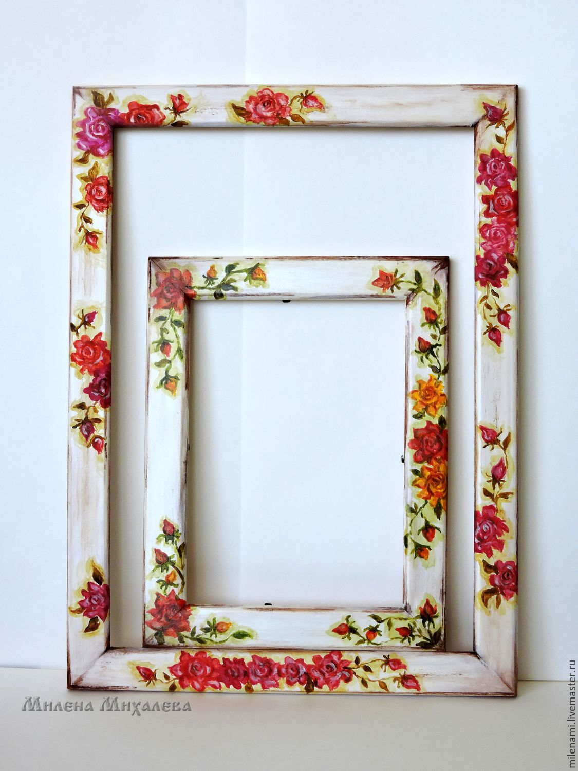 Photo frames, hand-painted – shop online on Livemaster with shipping