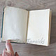 Блокнот, записная книга с кошкой малая. Блокноты. Зау Таргиски: гримуары и книги теней. Ярмарка Мастеров.  Фото №5