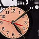 Париж, часы из пластинки. Часы из виниловых пластинок. vinylclock. Интернет-магазин Ярмарка Мастеров.  Фото №2