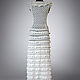 Crochet dress Letizia. White maxi handmade wedding or evening dress. Dresses. Crochet by Tsareva. Online shopping on My Livemaster.  Фото №2