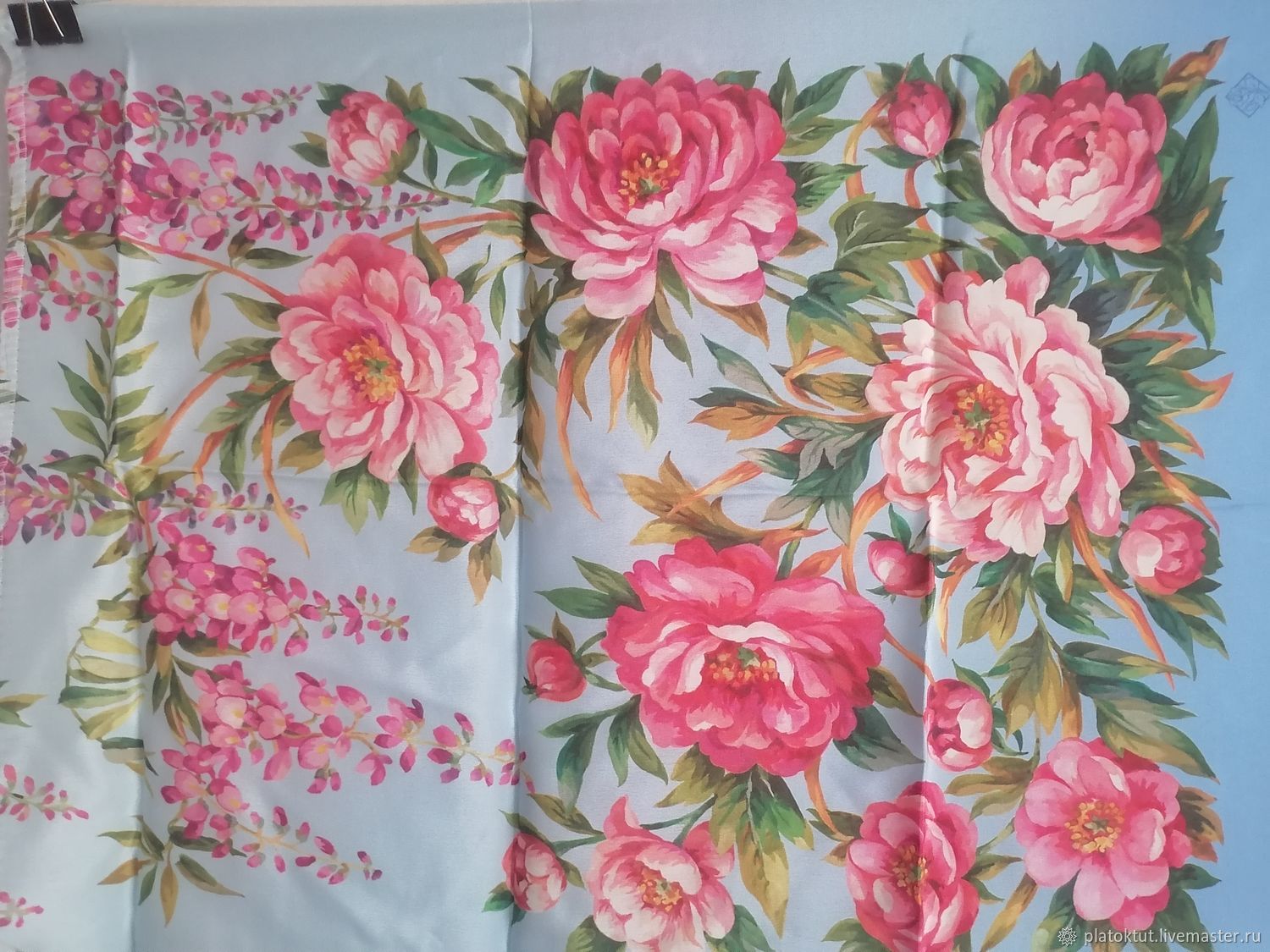 Лоскут№242 Павловопосадский купить в интернет-магазине Ярмарка Мастеров по цене 450 ₽ – W8KYURU, Ткани, Павловский Посад - доставка по России