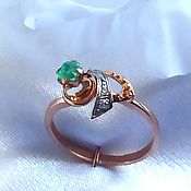 Украшения handmade. Livemaster - original item 0,26 carat Emerald -The Crown of the Urals. Handmade.