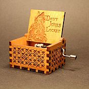 Подарки к праздникам handmade. Livemaster - original item Beige Music box Pirates of the Caribbean Davy Jones. Handmade.