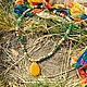 Колье "Далекие страны". Колье. Творческая студия Linaphilipps. Интернет-магазин Ярмарка Мастеров.  Фото №2