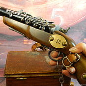 Субкультуры handmade. Livemaster - original item Steampunk style pistol 