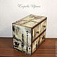 Order Mini chest of drawers Romantic rain. Gifts from Irina Egorova. Livemaster. . Mini Dressers Фото №3