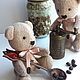 Order Coffee Bear (with delivery). mishkino. Livemaster. . Stuffed Toys Фото №3