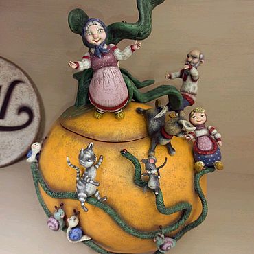Куклы и игрушки ручной работы. Ярмарка Мастеров - ручная работа "Репка". Handmade.
