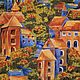 2 отреза американских тканей-компаньонов "Город у озера". Ткани. Светлана (свЕтлушка). Ярмарка Мастеров.  Фото №6