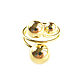 Order Ring balls, gold ring with balls, stylish ring gift. Irina Moro. Livemaster. . Rings Фото №3