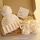 beanie with booties, Baby Clothing Sets, Moscow,  Фото №1