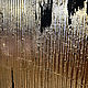 Стильная черная абстракция с золотом. Фактурная Картина золотой дождь. Картины. Марина Скромова Абстрактные картины. Ярмарка Мастеров.  Фото №4