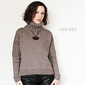 Одежда handmade. Livemaster - original item Sweater women`s short. Handmade.
