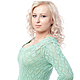 Платье женское `Оливия`. Авторская коллекция 2015 года. Lorraine Woolheart.

Состав: шерсть 100%
Размер: L
Цвет: Мятный