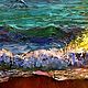 Order Oil painting with bright sea on the invoice. paintmart (oikos). Livemaster. . Pictures Фото №3