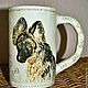 Кружка "Кот и Пес". Mugs and cups. Elena Zaychenko - Lenzay Ceramics. Online shopping on My Livemaster.  Фото №2