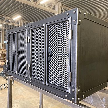 Для дома и интерьера ручной работы. Ярмарка Мастеров - ручная работа Шкаф из металла. Handmade.