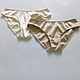 A set of two-layer silk panties. Underpants. Darya Vecher Шёлковое нижнее бельё Корсеты. My Livemaster. Фото №6