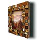 Photo frame made of barn boards. Photo frames. Custom furniture making U.LOFT. Online shopping on My Livemaster.  Фото №2