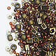 Beads mix Toho 3205 5g Red-bronze. Beads. Ostrov sokrovisch (Anastasiya Graf). Интернет-магазин Ярмарка Мастеров.  Фото №2