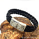 Order Leather bracelet with Celtic pattern- 'Birds'. Urbanstyle. Livemaster. . Bead bracelet Фото №3