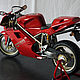 Модель мотоцикла Ducati 916 (1/12). Модели. Handicraft. Ярмарка Мастеров.  Фото №5