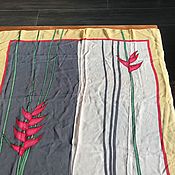 Винтаж handmade. Livemaster - original item Silk crepe handkerchief 